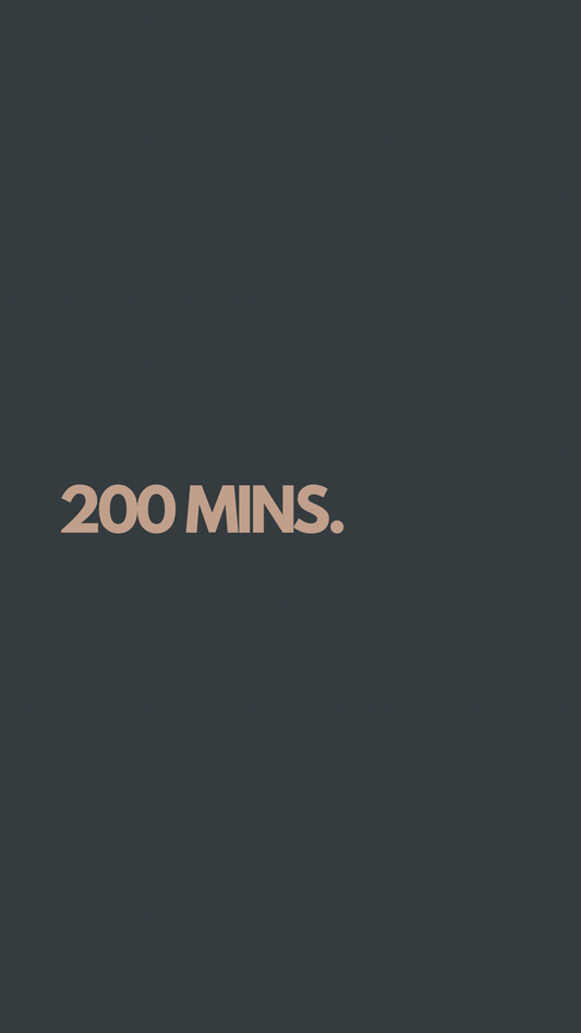 200 MINUTE SUNBED COURSE - £100