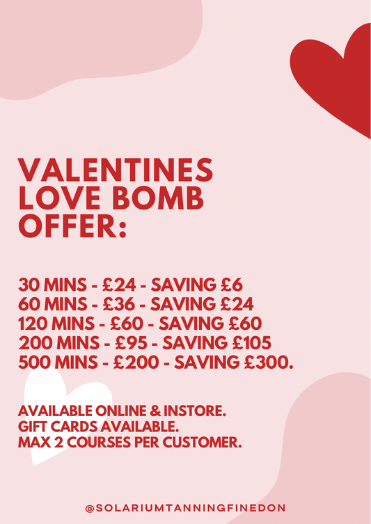 60 MINUTE SUNBED COURSE - £36