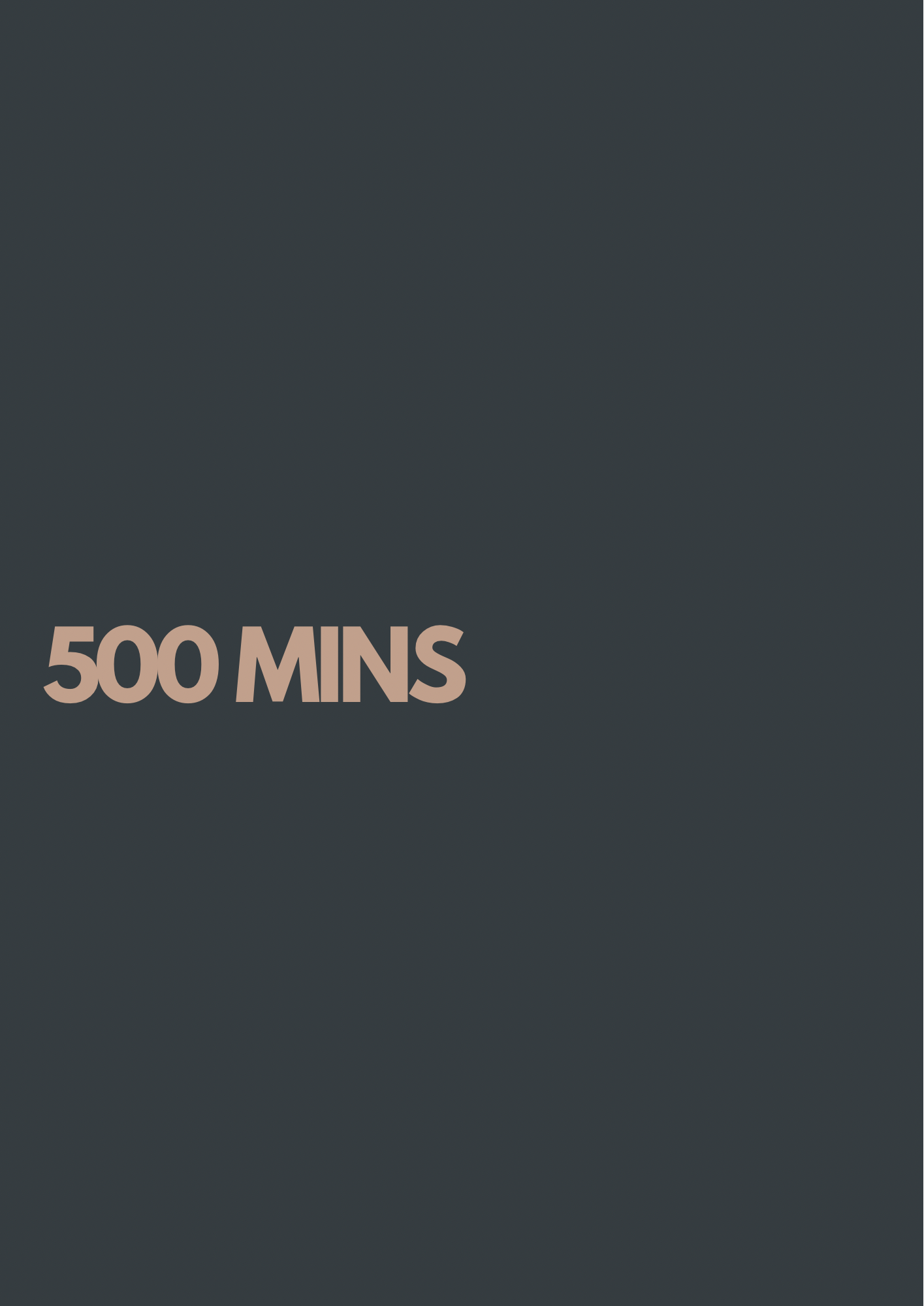 500 MINUTE SUNBED COURSE - £220